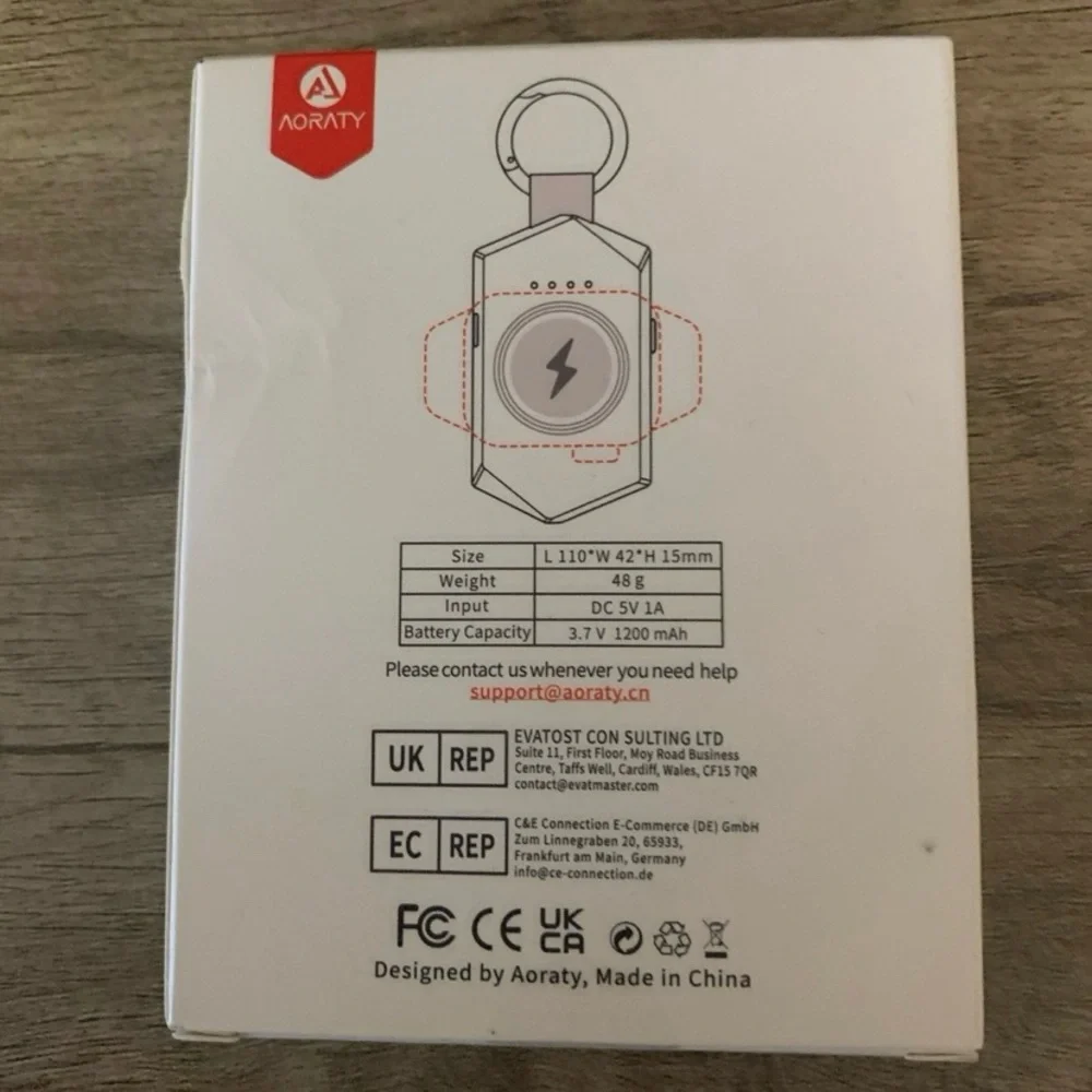 Portable Apple Watch Charger Keychain